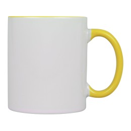 Кружка для сублимации «Sublime Color», белый/желтый