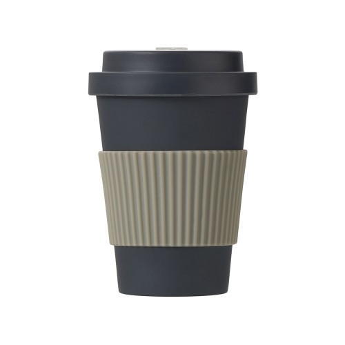 Термокружка "Muffin" из натуральных волокон, темно-серый