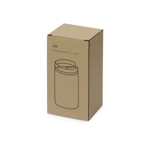 Термокружка "Jar" 250 мл, серый