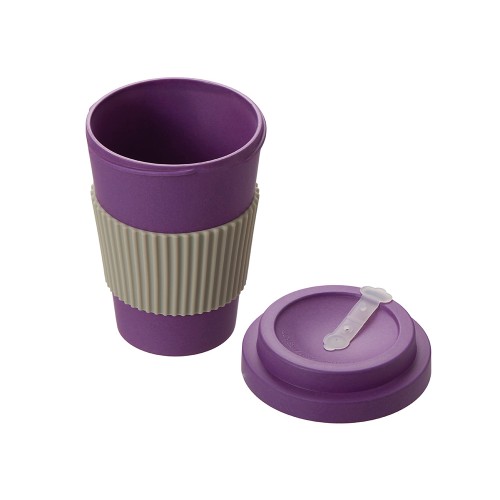 Термокружка "Muffin" из натуральных волокон, фиолетовый