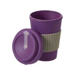 Термокружка "Muffin" из натуральных волокон, фиолетовый