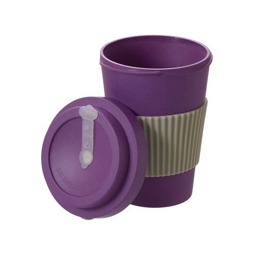 Термокружка "Muffin" из натуральных волокон, фиолетовый