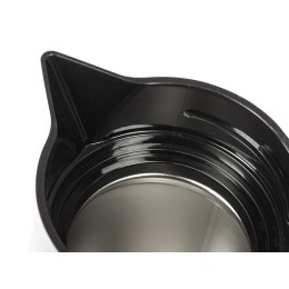 Вакуумный термокувшин Arctic с ситечком, 1200мл, черный