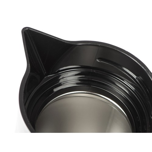 Вакуумный термокувшин Arctic с ситечком, 1200мл, черный