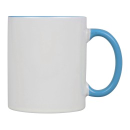 Кружка для сублимации «Sublime Color», белый/голубой