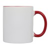 Кружка для сублимации «Sublime Color», белый/красный