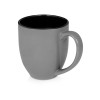 Кружка керамическая «Gracy» 450мл, серый/черный