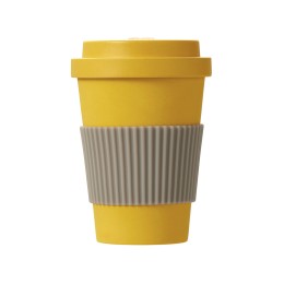 Термокружка "Muffin" из натуральных волокон, желтый