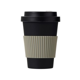 Термокружка "Muffin" из натуральных волокон, черный