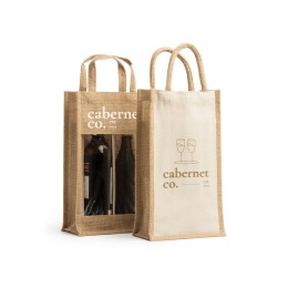 Сумка GRACE из ламинированного джута, бежевый