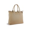 Сумка-шоппер BUGATTI ЭЛЬЗА | ELSA, песочного цвета, воловья кожа/полиэстер, 46х11х31,5 см