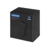 Беспроводная зарядка-подставка с подсветкой "Glow box", черный
