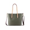 Сумка-шоппер BUGATTI ЭЛЛА | ELLA, оливковая, полиуретан, 47,5х12х32 см