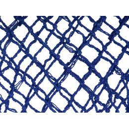 Авоська Dream М "old style" 15 литров с кожаными ручками, синий (12)