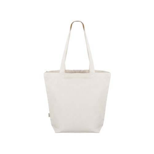 Сумка для шоппинга Cotton из переработанного хлопка 280 г, натуральный