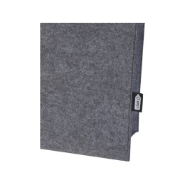 Эко-сумка фетровая «Felta» с широким дном , серый