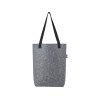 Эко-сумка Felta объемом 12 л из фетра, переработанного по стандарту GRS, с широким дном, средне-серый
