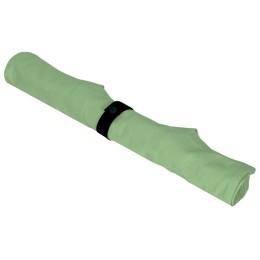 Сумка Fixy из переработанного хлопка с фиксирующей эластичной лентой, зеленое яблоко