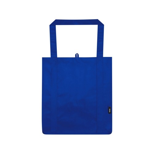 Liberty эко-сумка с прочным днищем объемом 6 л из нетканого материала, переработанного по стандарту GRS, королевский синий
