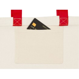 Сумка для шоппинга Cotton из переработанного хлопка 280 г, красный