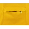 Сумка на молнии Zipper из хлопка 280 г c карманом на молнии спереди, желтый