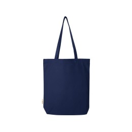 Orissa эко-сумка из органического материала GOTS, плотностью 270 г/м² - темно-синий