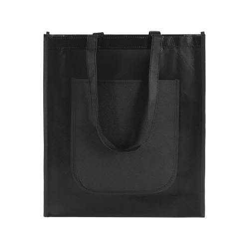 Сумка Tamy для покупок с карманом, черный