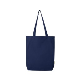 Orissa эко-сумка из органического материала GOTS, плотностью 270 г/м² - темно-синий