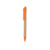Блокнот А6 «Write and stick» с ручкой и набором стикеров, оранжевый