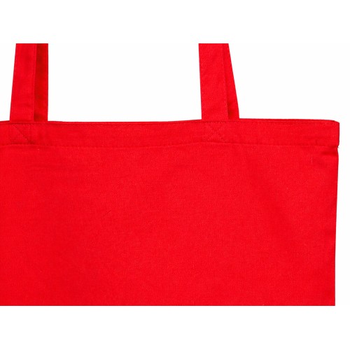 Сумка «Кэррими 180» из хлопка, 180 г/м2, красный