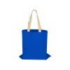 Сумка для шопинга Steady из хлопка с парусиновыми ручками, 260 г/м2, синий