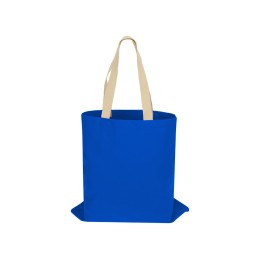 Сумка для шопинга Steady из хлопка с парусиновыми ручками, 260 г/м2, синий