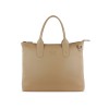 Сумка-шоппер BUGATTI ЭЛЬЗА | ELSA, песочного цвета, воловья кожа/полиэстер, 46х11х31,5 см