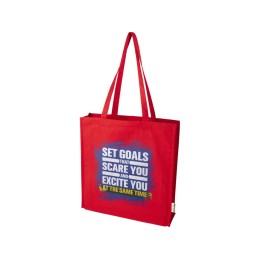 Florida эко-сумка с ластовицей плотностью 270 г/м² - Красный