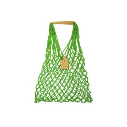 Авоська Dream L наплечная 25 литров с кожаными ручками, яблоко (9)