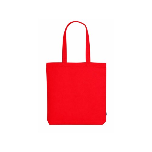 Сумка «Твил» из хлопка, 210 г/м2, красный