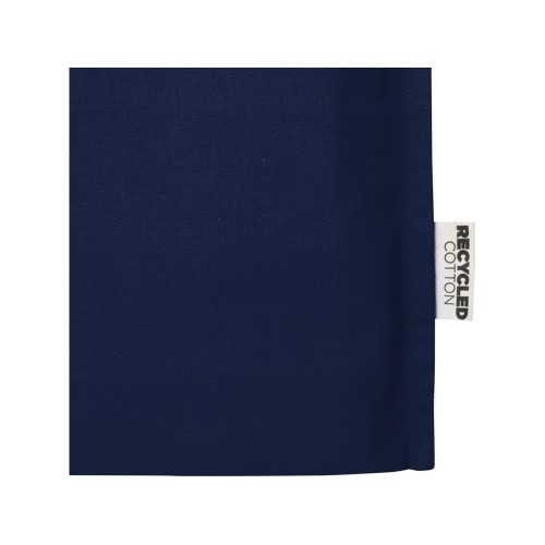 Florida эко-сумка с ластовицей плотностью 270 г/м² - темно-синий