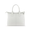 Сумка-шоппер BUGATTI ЭЛЬЗА | ELSA, белая, воловья кожа/полиэстер, 46х11х31,5 см