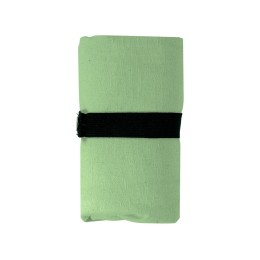 Сумка Fixy из переработанного хлопка с фиксирующей эластичной лентой, зеленое яблоко