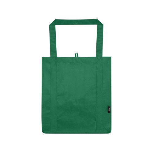 Liberty эко-сумка с прочным днищем объемом 6 л из нетканого материала, переработанного по стандарту GRS, зеленый