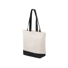 Сумка для шоппинга Cotton из переработанного хлопка 280 г, черный