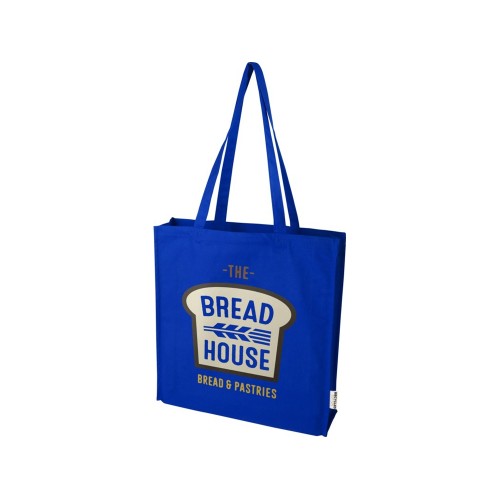 Florida эко-сумка с ластовицей плотностью 270 г/м² - Ярко-синий