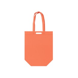 Сумка для покупок из спанбонда Ambit, 380*120*400 с ручкой 550/30 мм, оранжевый