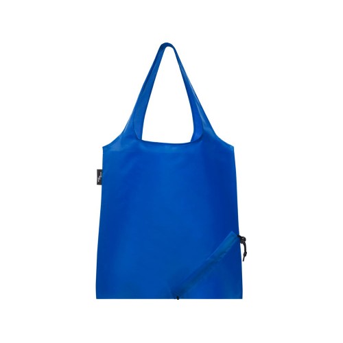 Складная эко-сумка Sabia из вторичного ПЭТ, ярко-синий