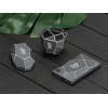 Док-станция «Geo Dock» с быстрой беспроводной зарядкой, черный с белой подсветкой. XOOPAR