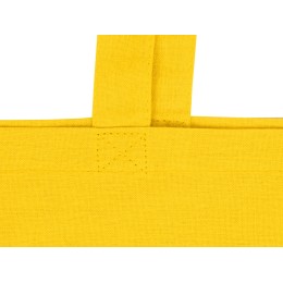 Сумка для шопинга Carryme 140 хлопковая, 140 г/м2, желтый
