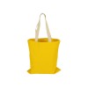 Сумка для шопинга Steady из хлопка с парусиновыми ручками, 260 г/м2, желтый