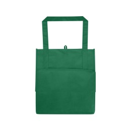 Liberty эко-сумка с прочным днищем объемом 6 л из нетканого материала, переработанного по стандарту GRS, зеленый