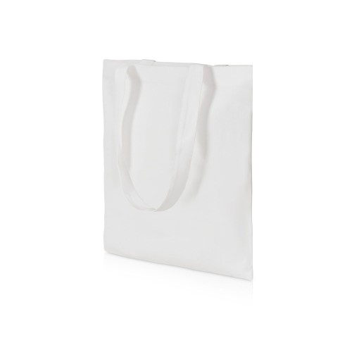 Сумка "Element" из хлопка для покупок, 180 г, белый