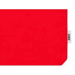 Сумка «Твил» из хлопка, 210 г/м2, красный